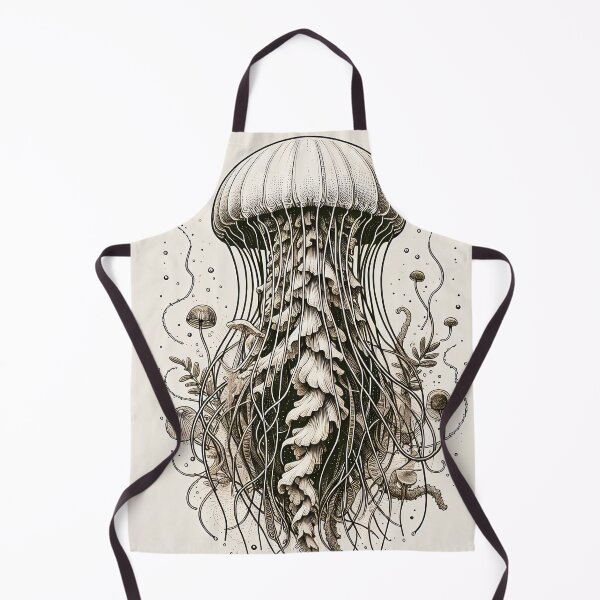 Item preview, Mystical Sea Life in Monochrome Shades designed and sold by PictorialWhimsy.
