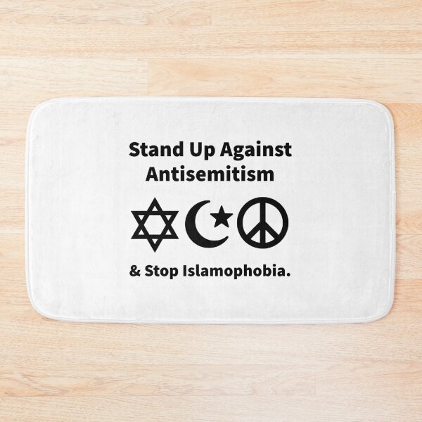 Item preview, Stand up against antisemitism and stop Islamophobia  designed and sold by Rachel the Artist .