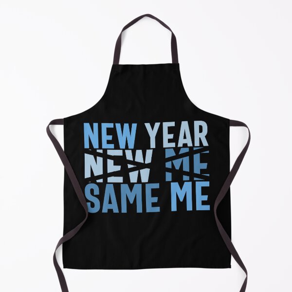 Item preview, New Year, New Me, Same Me - Funny New Year Celebration (Blue Design) designed and sold by Spiprinto.