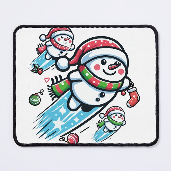 Item preview, Flying Snowmen designed and sold by SiMinDesigns.