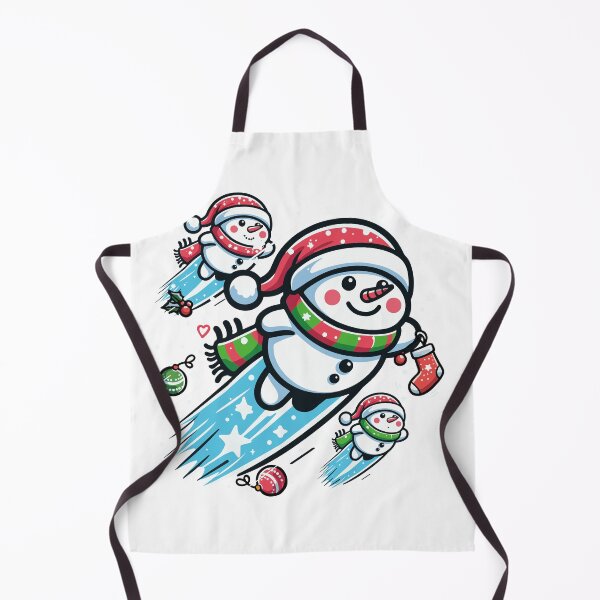 Item preview, Flying Snowmen designed and sold by SiMinDesigns.