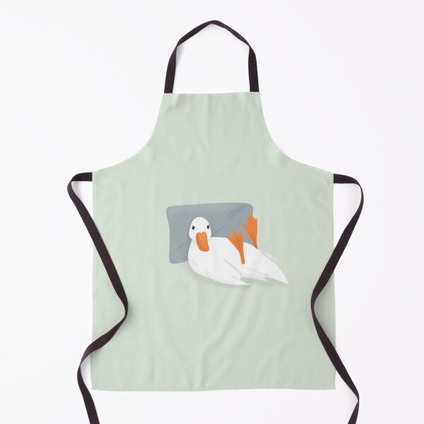 Item preview, Goose relaxing in bed designed and sold by CreativeElle.