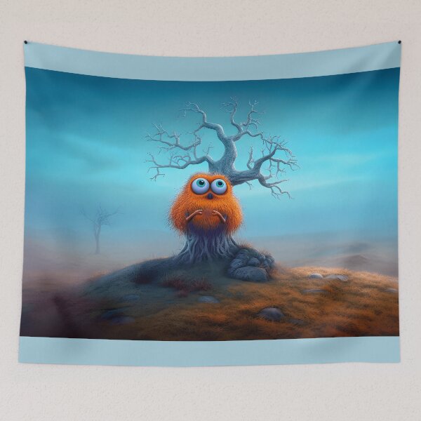 Item preview, Little tree monster designed and sold by Pixelartistin.