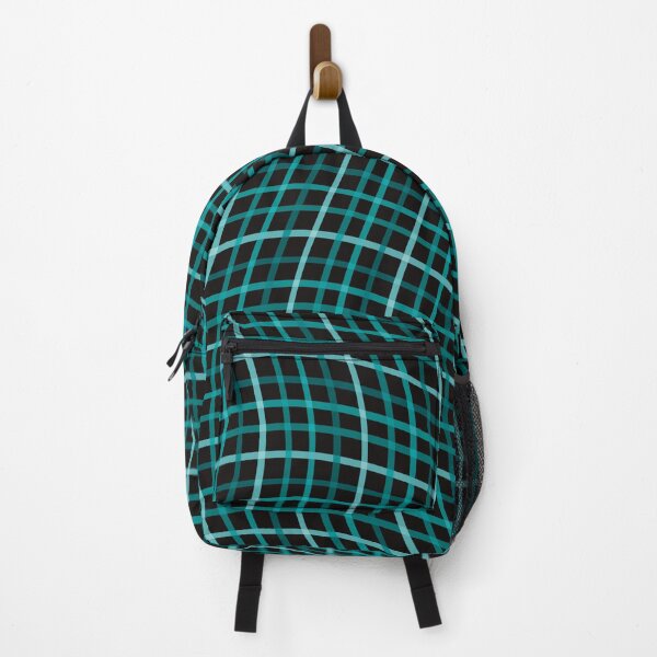 Item preview, Teal Plaid Squiggles designed and sold by PastelPlaythings.
