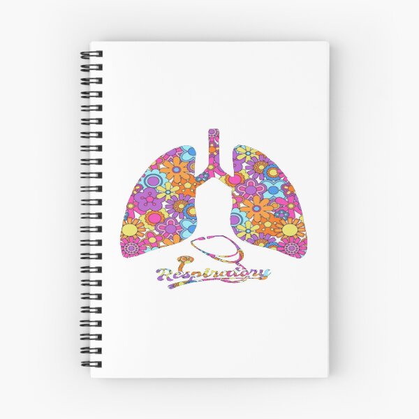 Item preview, Light Purple Floral Respiratory  designed and sold by natnat7w.