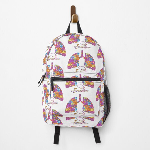 Item preview, Light Purple Floral Respiratory  designed and sold by natnat7w.