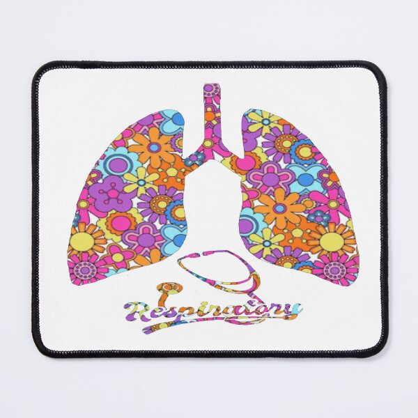 Item preview, Light Purple Floral Respiratory  designed and sold by natnat7w.