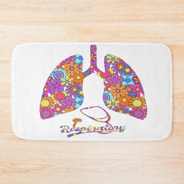 Item preview, Light Purple Floral Respiratory  designed and sold by natnat7w.