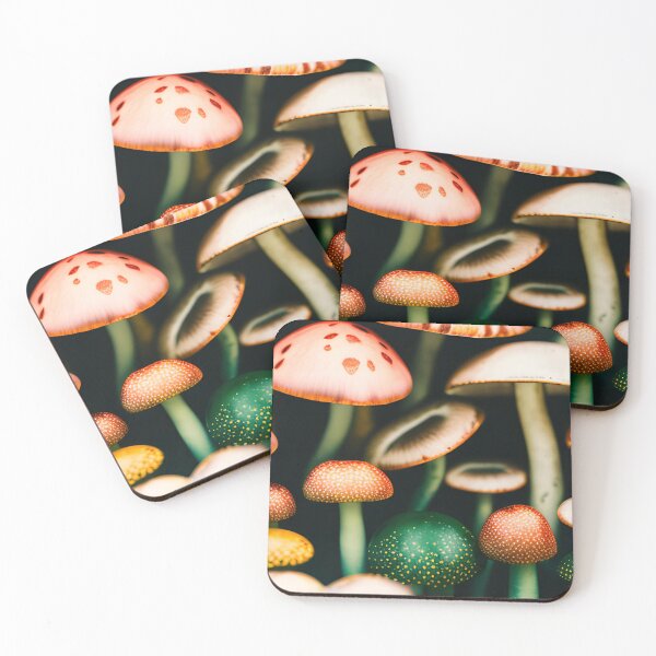 Item preview, Mushroom Melodies designed and sold by PATTERN-ARTSHOP.