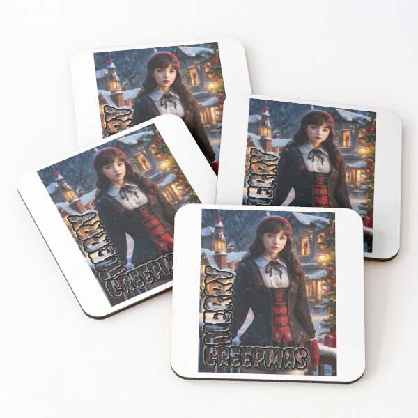Item preview, Merry Creepmas; Gothic Schoolgirl;  designed and sold by StickerApe.
