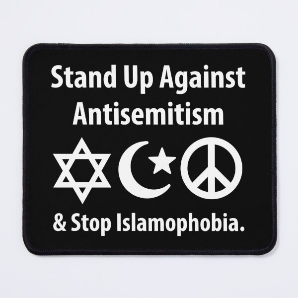 Item preview, Stand up against antisemitism and stop Islamophobia  designed and sold by Rachel the Artist .