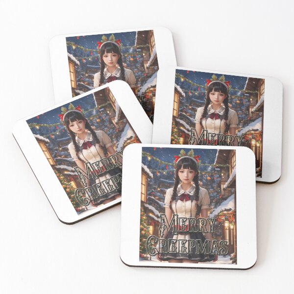 Item preview, Merry Creepmas; Gothic Schoolgirl;  designed and sold by StickerApe.