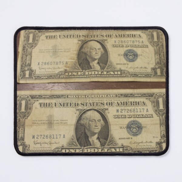 Item preview, 1957 One Dollar Silver Certificates designed and sold by coinsxcrochet.