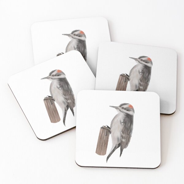 Item preview, Downy Woodpecker designed and sold by Wondersofwhimsy.