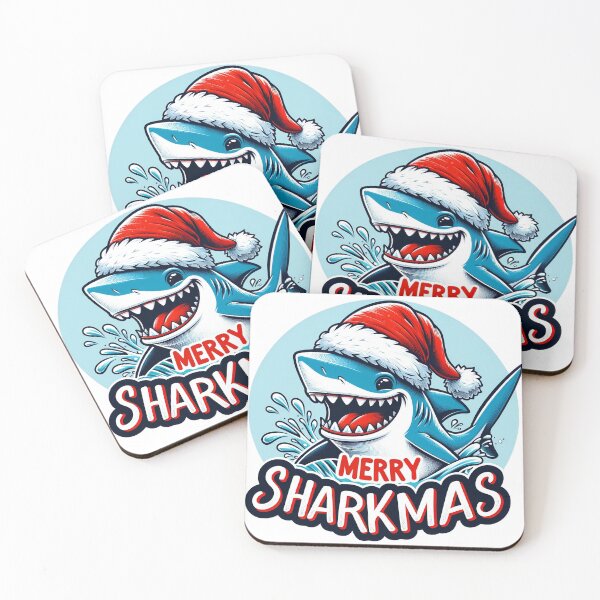 Item preview, Merry Sharkmas - Season’s Sharings: Merry Sharkmas Festive Finned Friend! designed and sold by Sonic-Store.