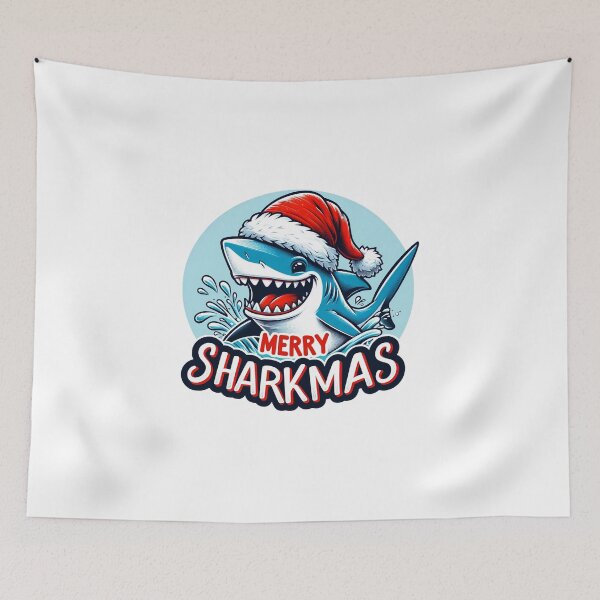 Item preview, Merry Sharkmas - Season’s Sharings: Merry Sharkmas Festive Finned Friend! designed and sold by Sonic-Store.