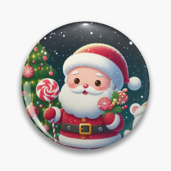 Item preview, "Magical Christmas Night: Santa Claus, Cute Tree, Snowy Sky Delight" designed and sold by Huycao211.