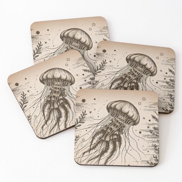 Item preview, Mystic Ocean Depths Inked Elegance designed and sold by PictorialWhimsy.