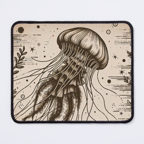 Item preview, Mystic Ocean Depths Inked Elegance designed and sold by PictorialWhimsy.