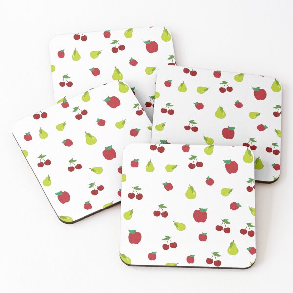 Item preview, pattern of fruits, cherries, apples, pears designed and sold by Tanysl.