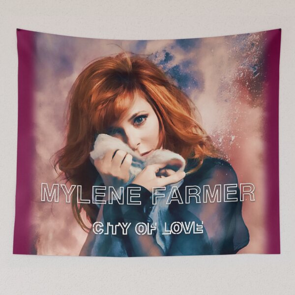 Item preview, City Of Love_Mylene_Farmer designed and sold by MusicVibesTee.