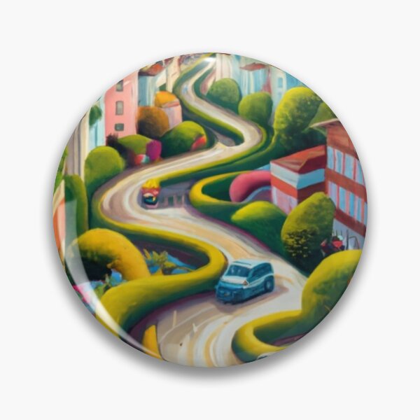 Item preview, Lombard Street Bends designed and sold by ArtsDestination.