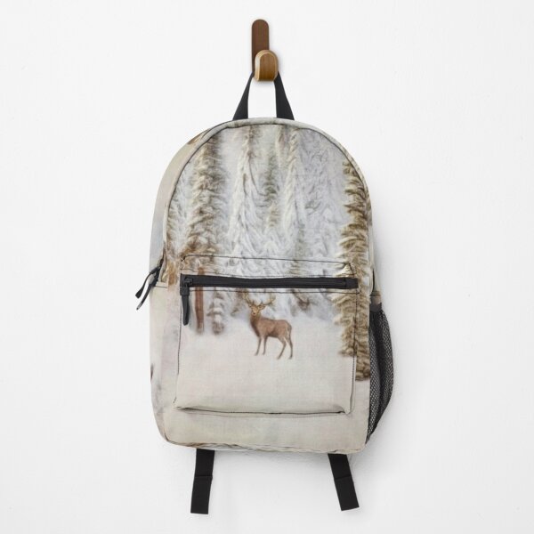Item preview, Winter Mood With A Deer In The Snowy Forest  designed and sold by Pretty-Bird.