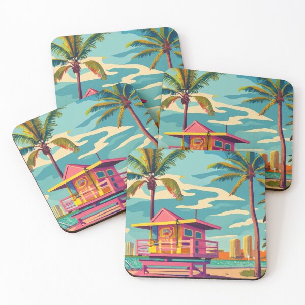 Item preview, The serenity of Miami Beach designed and sold by ArtsDestination.