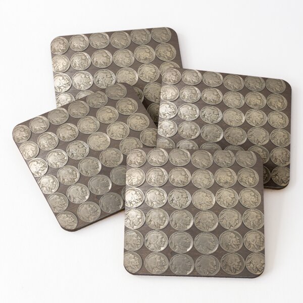 Item preview, Vintage Old Antique Buffalo Nickels designed and sold by coinsxcrochet.