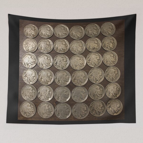 Item preview, Vintage Old Antique Buffalo Nickels designed and sold by coinsxcrochet.