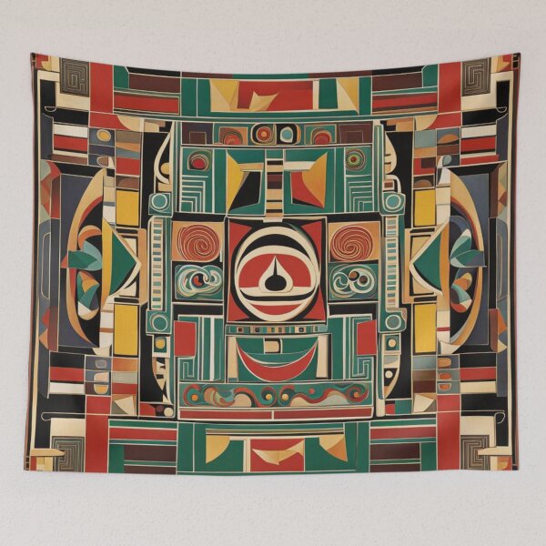 Item preview, THE EYE OF THE NAHUAS designed and sold by Owl-o-the-wisp.