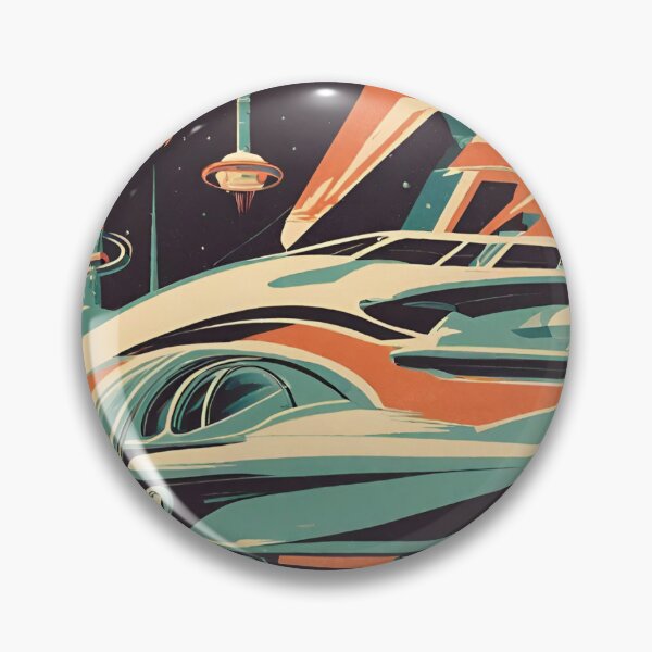 Item preview, Cosmic Voyagers: A Retro-Futuristic Journey into the Cosmos designed and sold by Raffaellek.