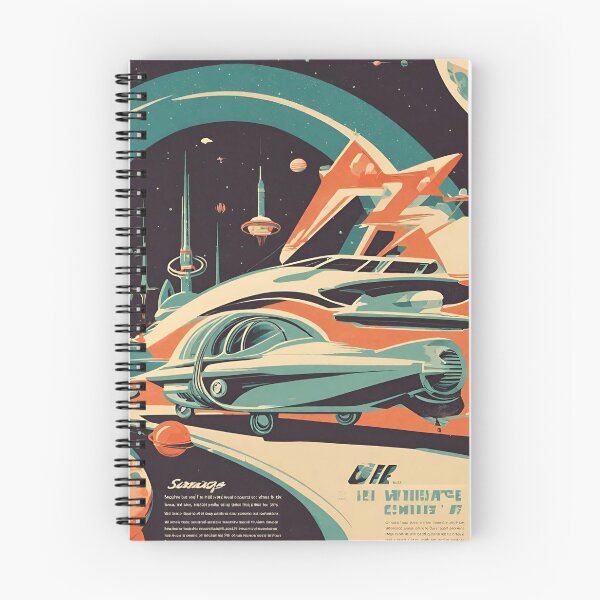 Item preview, Cosmic Voyagers: A Retro-Futuristic Journey into the Cosmos designed and sold by Raffaellek.