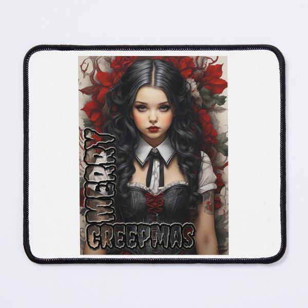 Item preview, Merry Creepmas; Gothic Schoolgirl;  designed and sold by StickerApe.