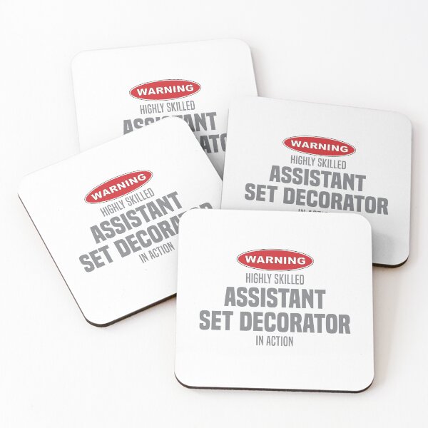 Item preview, Highly Skilled Assistant Set Decorator in Action designed and sold by NermilioDesigns.