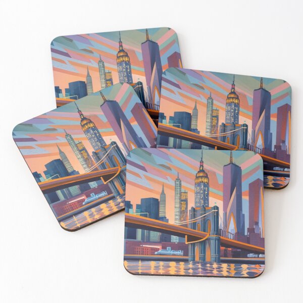 Item preview, Manhattan Skyline designed and sold by ArtsDestination.