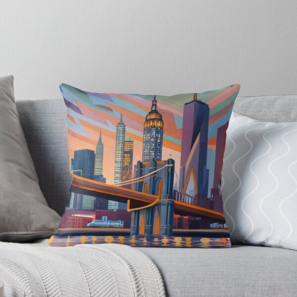 Item preview, Manhattan Skyline designed and sold by ArtsDestination.