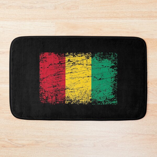 Item preview, Guinea flag used look designed and sold by GeogDesigns.