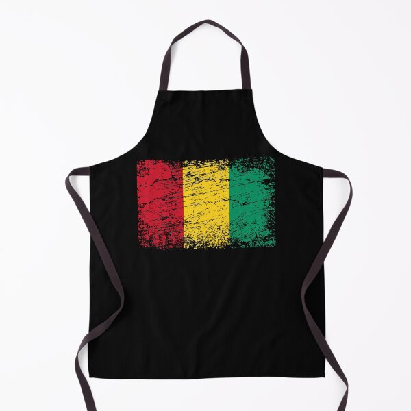 Item preview, Guinea flag used look designed and sold by GeogDesigns.