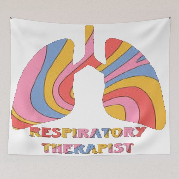Item preview,  Wavy Retro Colorful Respiratory Therapist designed and sold by natnat7w.