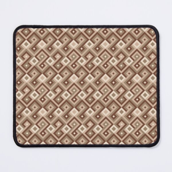 Item preview, African Geometric Pattern in Warm Browns designed and sold by Harmonish.