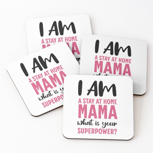 Item preview, I am a stay at home mama, STHM, mothers day, homeschool mom, birthday mom designed and sold by InspireGlow.