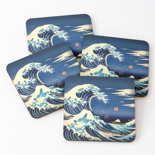 Item preview, "Contemporary Hokusai Waves: Mesmerizing Sea Depiction" designed and sold by Huycao211.