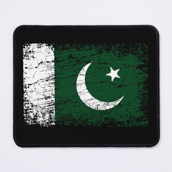Item preview, Pakistan flag used look designed and sold by GeogDesigns.