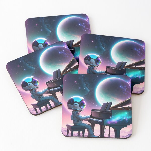Item preview, Interstellar Pianist designed and sold by TheCatsCorner.