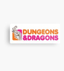 Dungeons & Dragons Metal Print