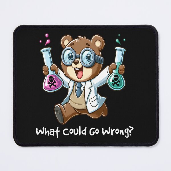 Item preview, What Could Go Wrong Cute Kawaii designed and sold by TeddybearClub.