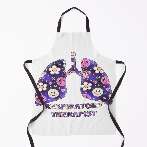 Item preview, Purple Peace Smily Floral Respiratory Therapist designed and sold by natnat7w.