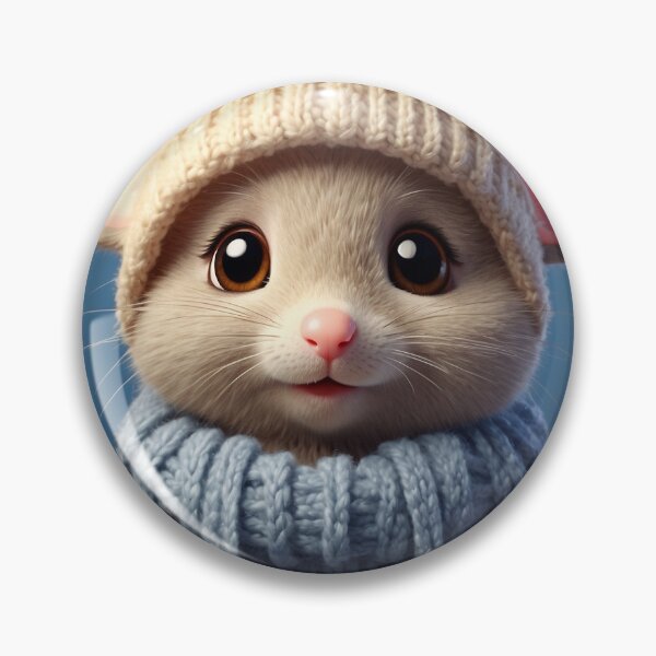 Item preview, Cute mouse dressed in winter designed and sold by YAZEED15.