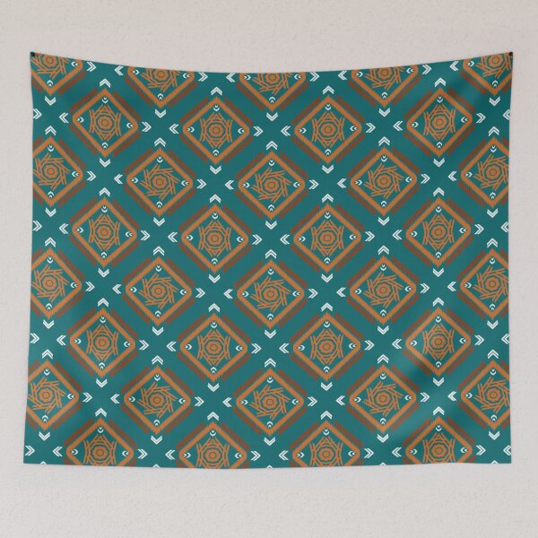 Item preview, Traditional Elegance Meets Modern Geometry, Ethnic Patterns, Geometric Textures, Accessories and home decor, special day designed and sold by Nokart.